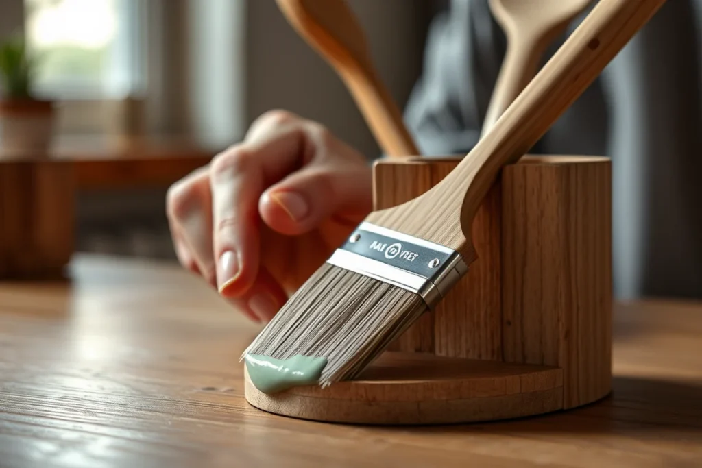 How To Wooden Utensil Holder For Table