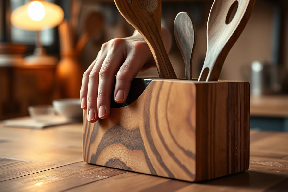 wood utensil holder for kitchen checklist — Wood Utensil Holder for Kitchen Checklist (step by step)