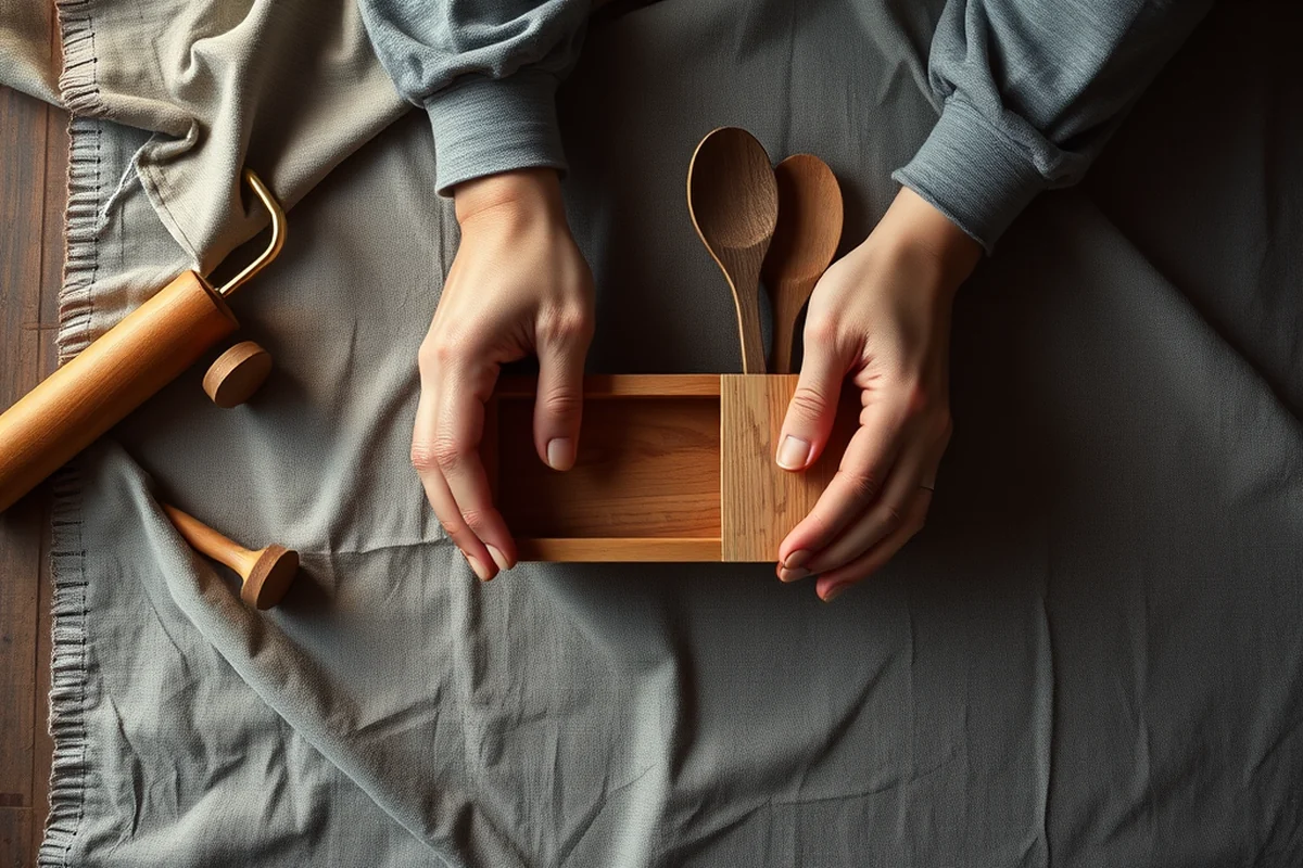 wooden utensil holder and set not working — Wooden Utensil Holder and Set Not Working (the finished result)