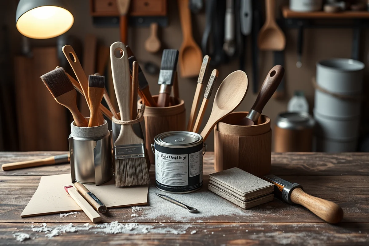 wooden utensil holder for kitchen benefits — Wooden Utensil Holder For Kitchen Benefits (the finished result)
