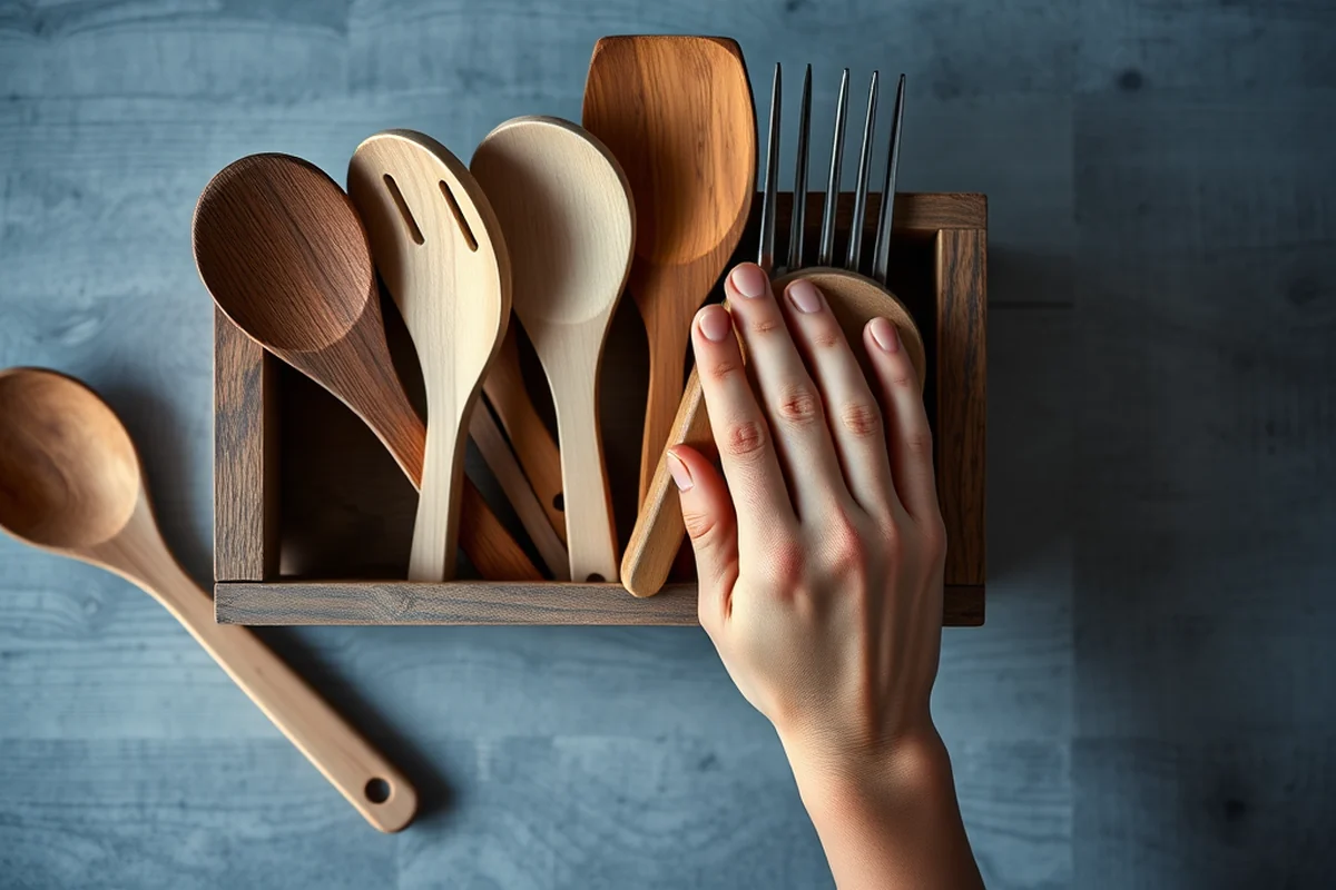 wooden utensil holder for kitchen counter benefits — Wooden Utensil Holder For Kitchen Counter Benefits (the finished result)