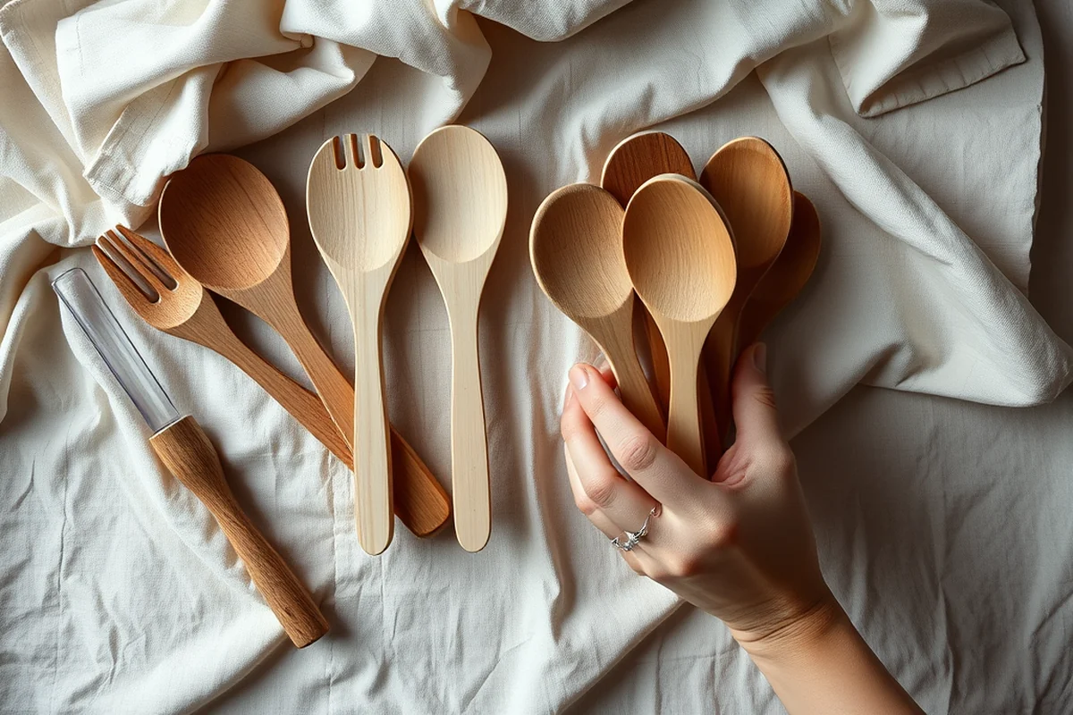 wooden utensils in holder comparison — Wooden Utensils In Holder Comparison (the finished result)