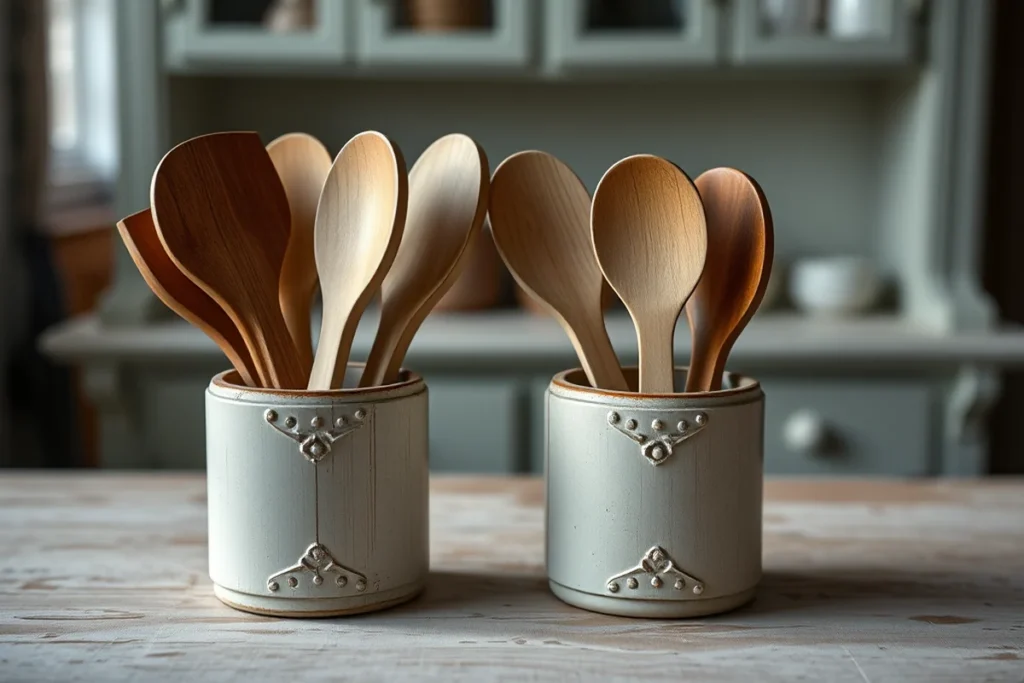 Wooden Utensils In Holder Mistakes