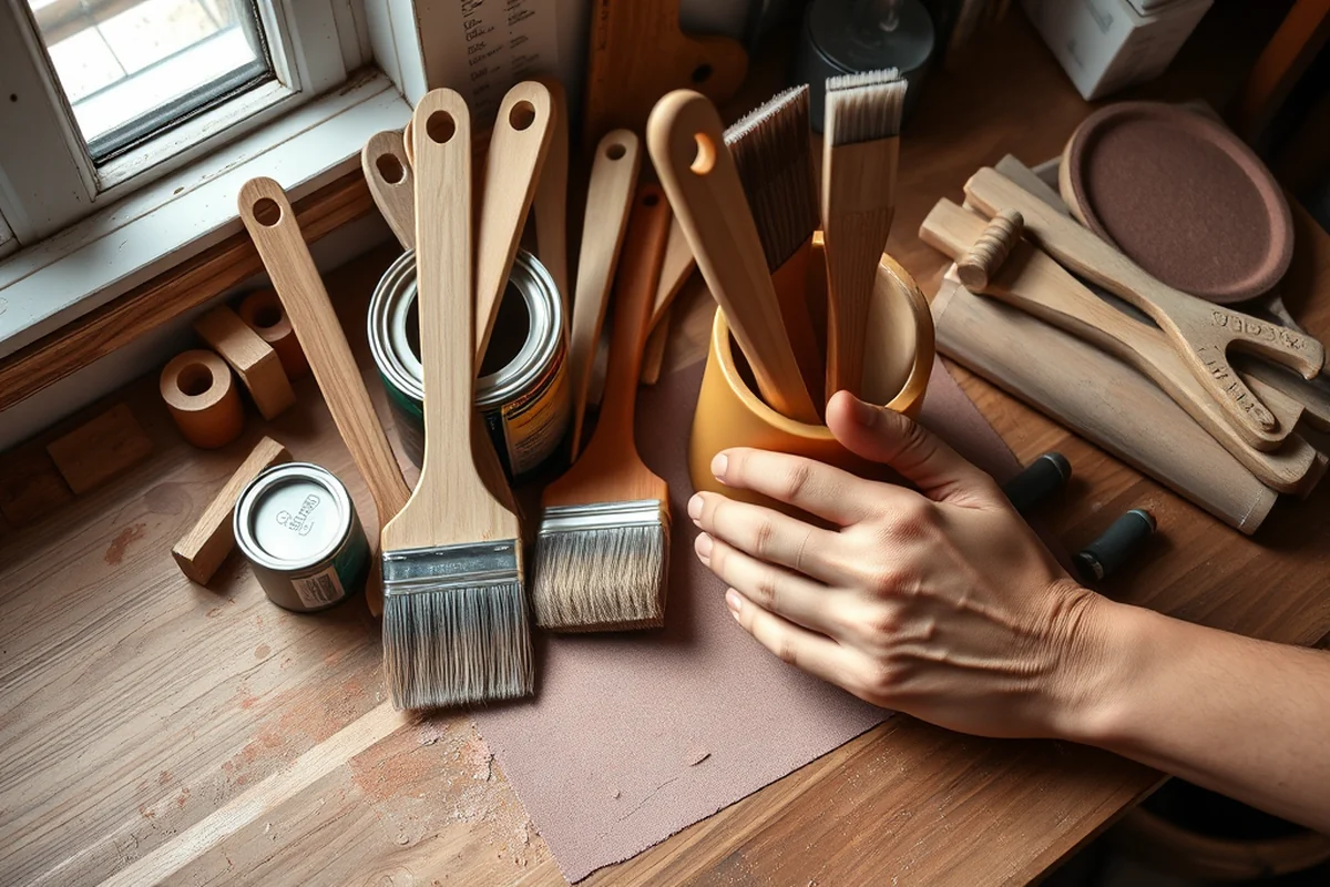 affordable wood utensil holder for kitchen — Affordable Wood Utensil Holder For Kitchen (the finished result)