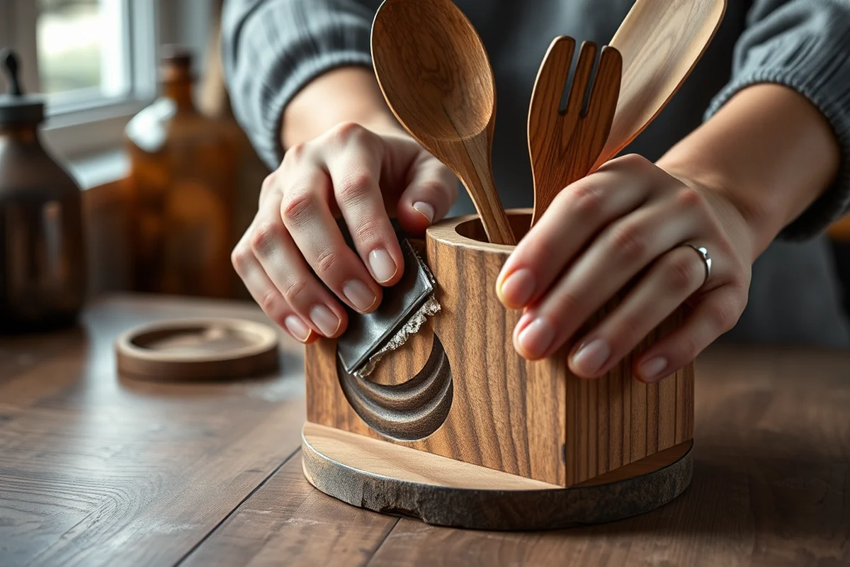 best wooden utensil holder uk — Best Wooden Utensil Holder Uk (step by step)