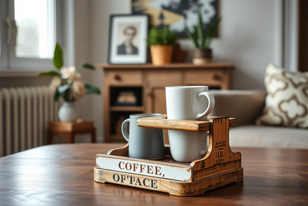 Coffee And Mug Holder