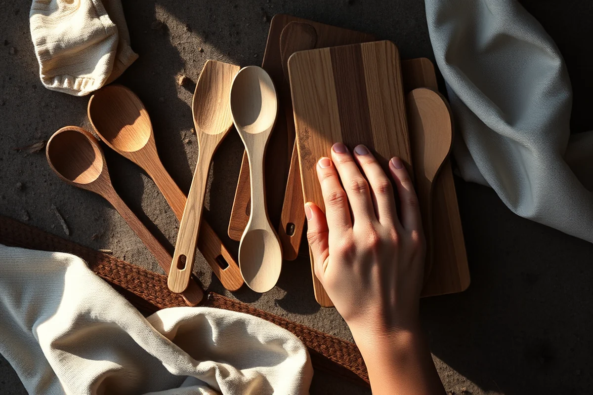 how to wooden utensil and holder — How To Wooden Utensil And Holder (the finished result)