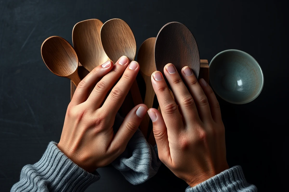 top wooden utensil holder for table — Top Wooden Utensil Holder For Table (the finished result)