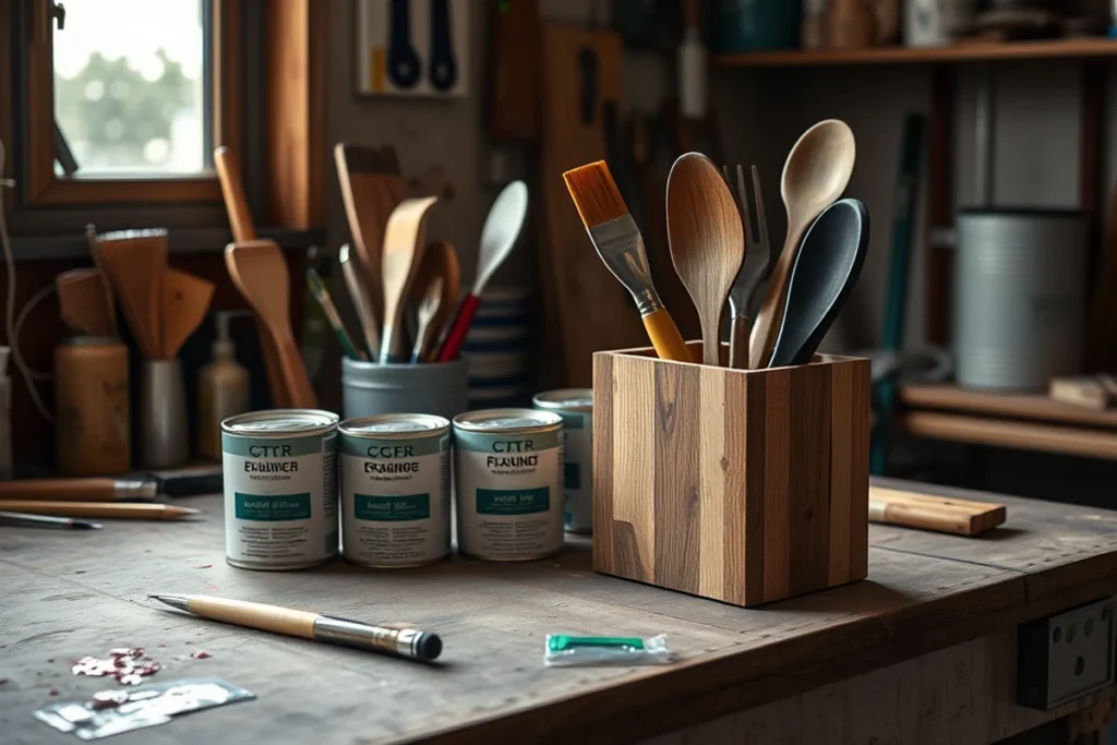 Top Wooden Utensil Holder Uk