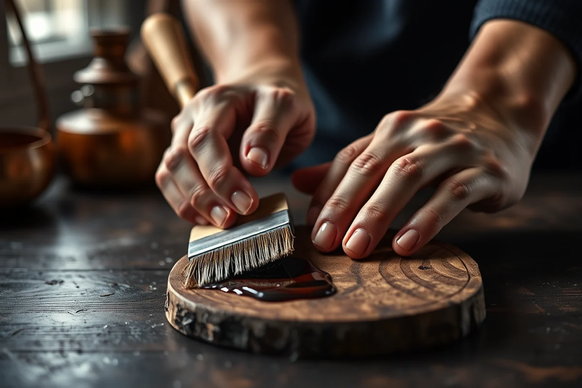 wooden kitchen utensils set — Wooden Kitchen Utensils Set (step by step)