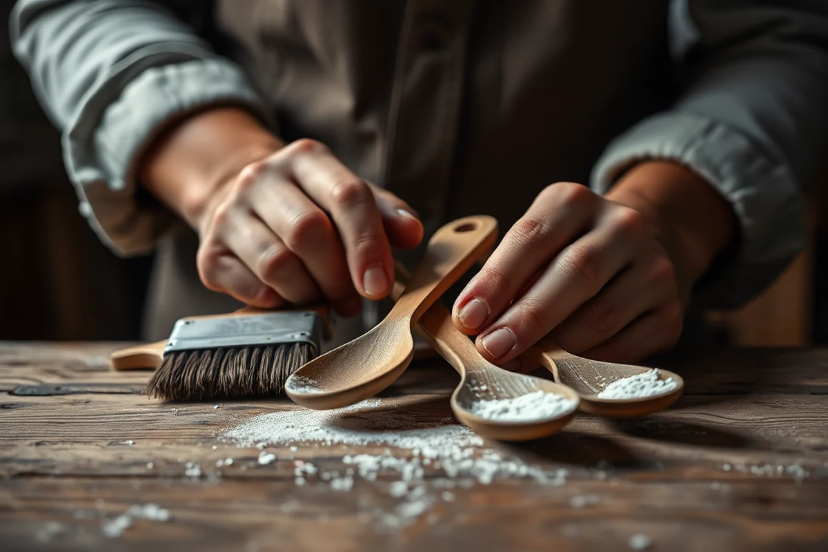 wooden spoons for cooking — Wooden Spoons For Cooking (step by step)