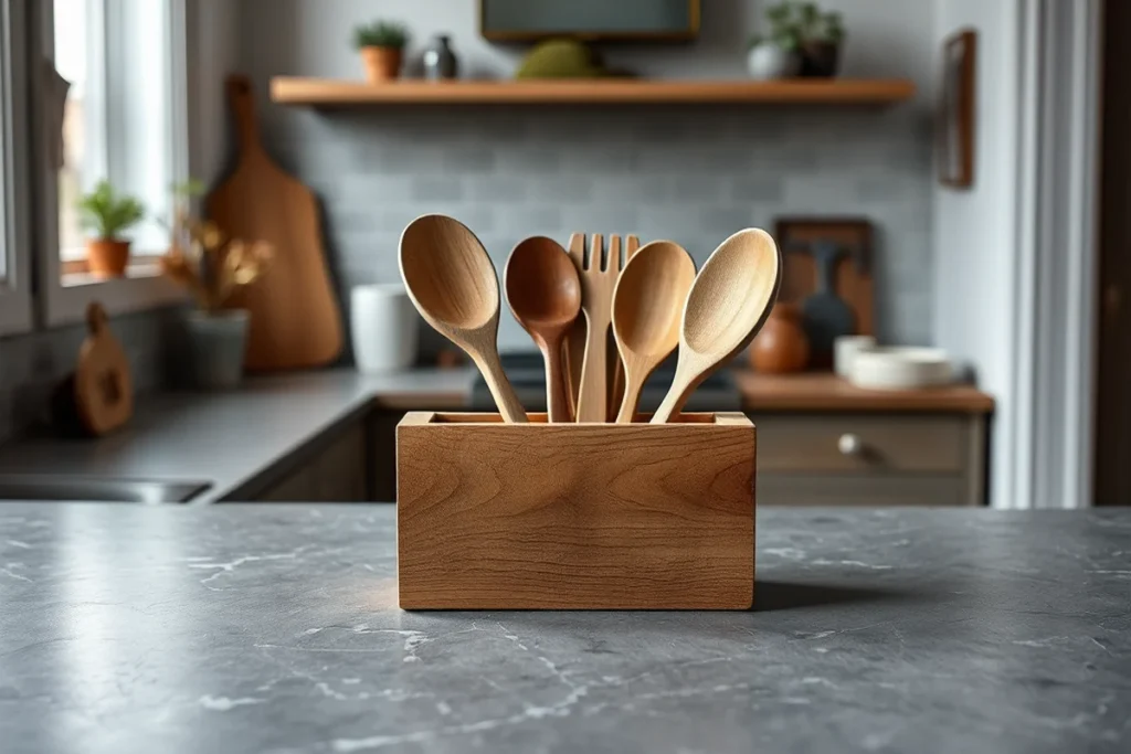 Wooden Utensil Holder For Countertop Comparison