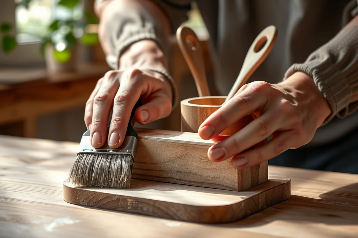 wooden utensil holder — Wooden Utensil Holder (step by step)